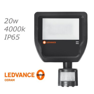 Projecteur osram Ledvance avec détecteur de mouvement 20w