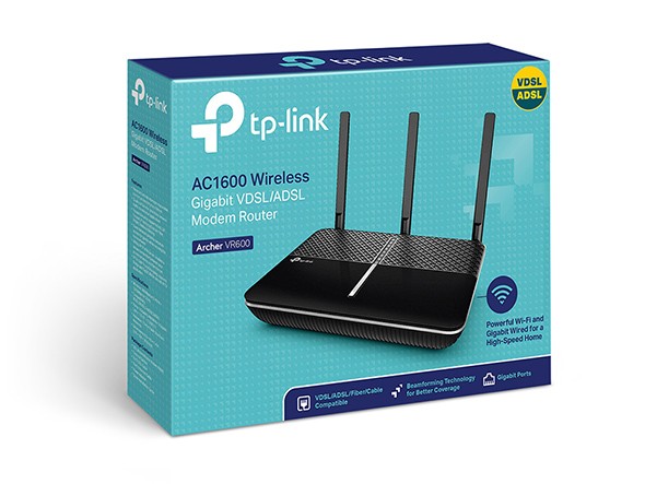 TP-LINK Modem Routeur AC1600 VDSL2/ADSL2 Gigabit Wi-Fi
